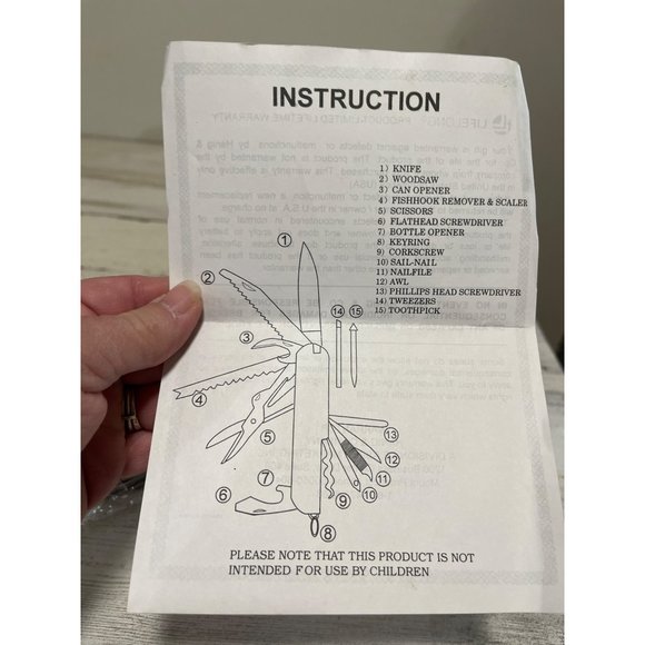 Red multi-tool NWT - Picture 2 of 5